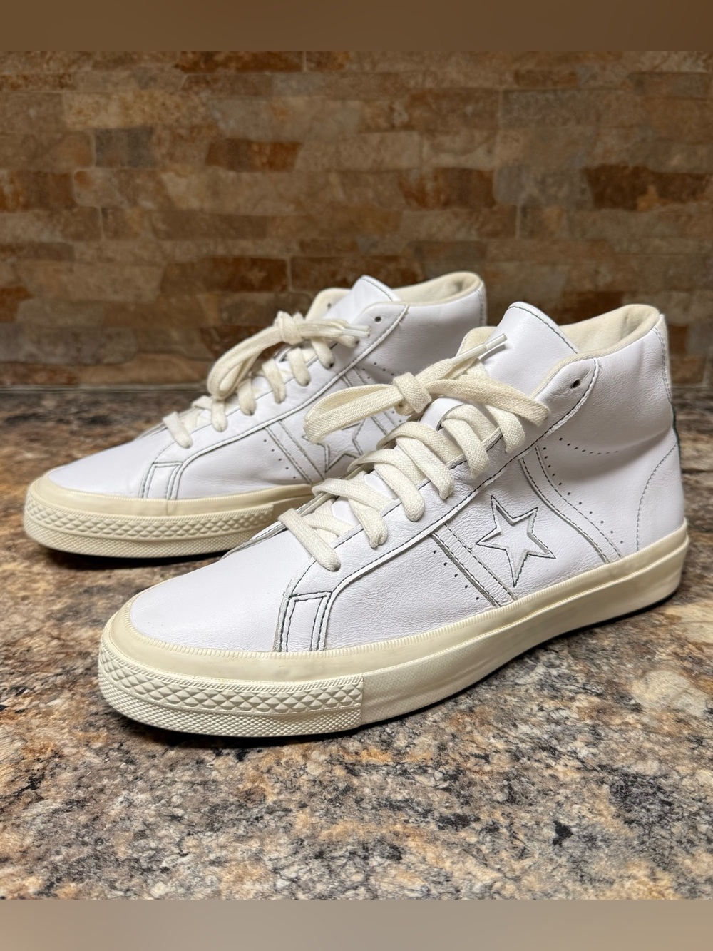 Case Study x Converse One Star Academy High White De Keyzer Elsesser Size 8.5